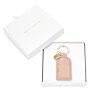 Beautifully Boxed Keychain 'Home Sweet Home' in Pink