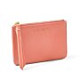 Isla Coin Purse and Card Holder in Coral
