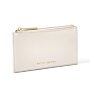Lea Coin Purse and Card Holder in Off White