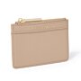 Cleo Coin Purse And Card Holder in Soft Tan