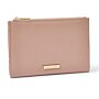 Travel Document Holder in Dusty Pink
