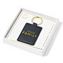 Beautifully Boxed Photo Keyring 'Forever Family' in Navy