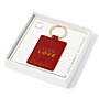 Beautifully Boxed Photo Keyring 'A Little Love' in Red