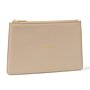 Sentiment Pouch 'Wonderful Mum' in Light Taupe