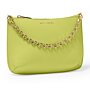 Astrid Chain Clutch in Lime Green