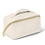 Medium Makeup And Wash Bag in Off White