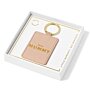 Boxed Photo Keyring 'Best Mummy' in Nude Pink