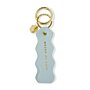 Sentiment Wave Keychain 'Live To Dream' in Light Blue