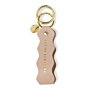 Sentiment Wave Keyring 'Fabulous Friend' in Nude Pink