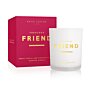 Sentiment Candle Fabulous Friend Sweet Papaya And Hibiscus Flower
