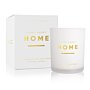 Sentiment Candle 'Home Sweet Home' White Orchid And Soft Cotton