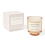 Sentiment Candle 'Friendship' Peach Rose And Sweet Mandarin