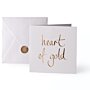 Greeting Cards 'Heart Of Gold' Pack Of 10