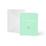Gold Badge Greeting Cards 'You're A Star' Pack Of 6