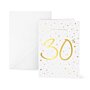 Greeting Cards 'Happy 30th Birthday' Pack of 6