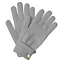 Chunky Knit Gloves in Grey