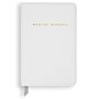 Mini Notebook 'Magical Moments' in Pearlescent White