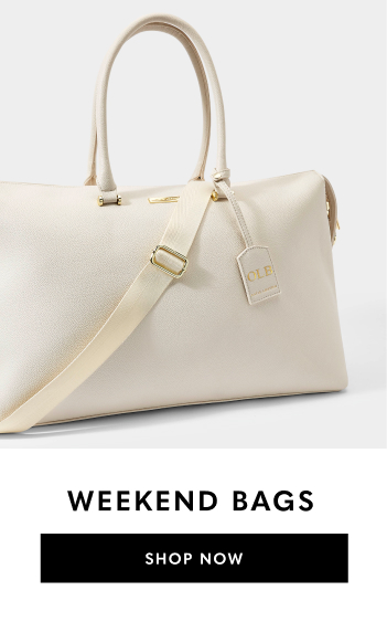 Personalised Weekend Travel Bags