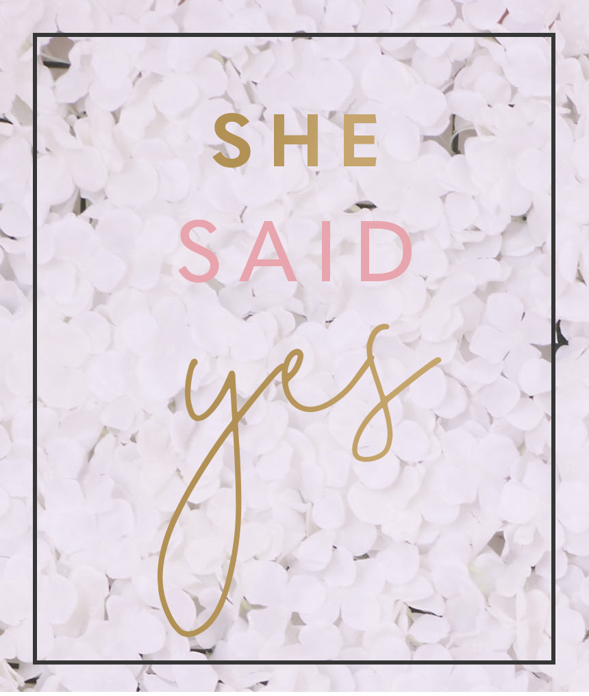 She Said Yes! Bridal Gifting Guide