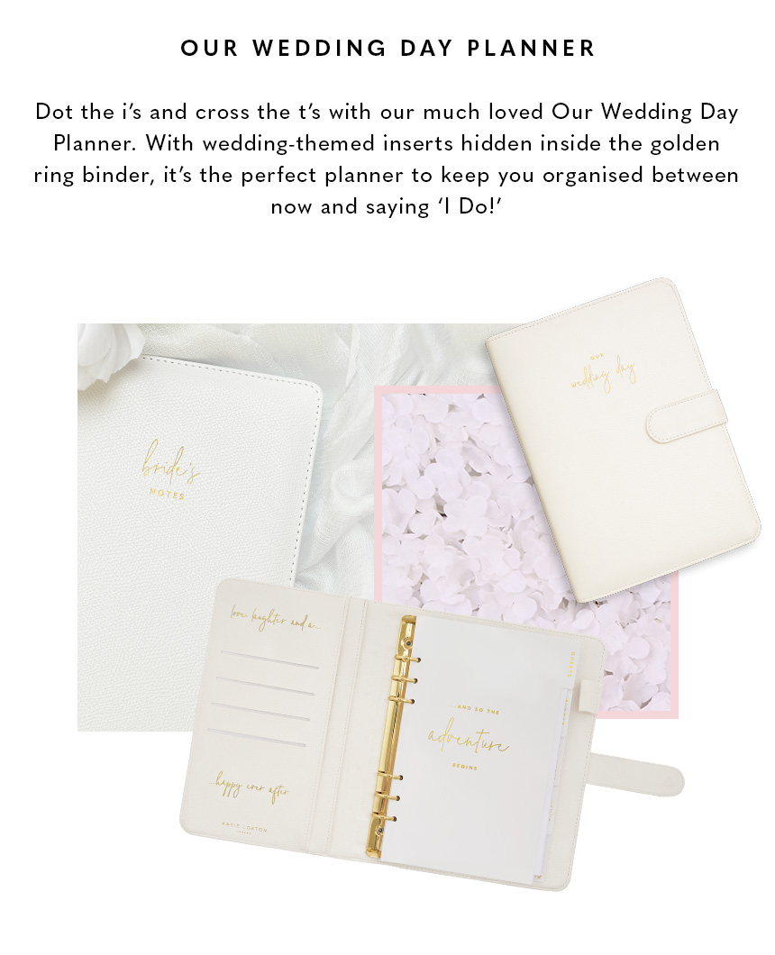 Planner Our Wedding Day