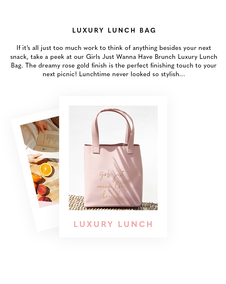 Luxury Lunch Bag | Girls Just Wanna Have Brunch